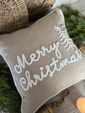 The holiday pillows