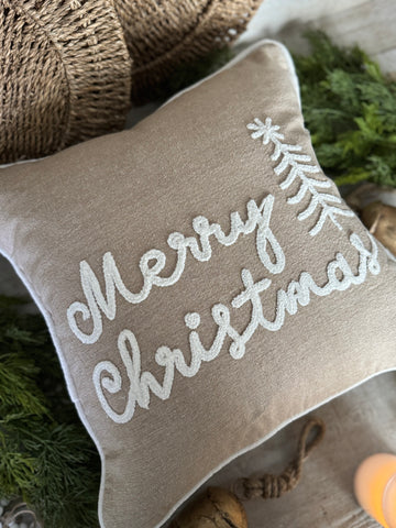 The holiday pillows