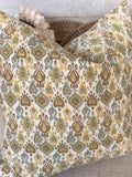 Sun washed linen pillow