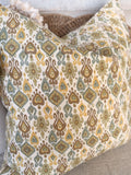 Sun washed linen pillow