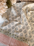 Organic cotton table runners