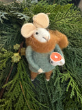 Carl the coffee mouse ornament