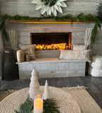 Real touch pinecone garland