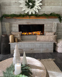 Real touch whispy cedar garland