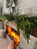 Real touch Norfolk pine garland