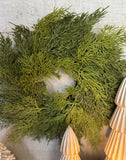 The Faux Cedar Wreath