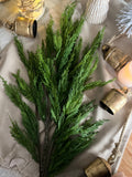 Real touch whispy cedar stem 48”