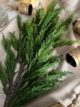 Real touch whispy cedar stem 48”