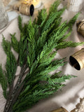 Real touch whispy cedar stem 48”