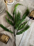 Real touch whispy cedar stem 24”