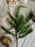 Real touch whispy cedar stem 24”