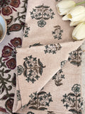 Hand block printed dish towel
