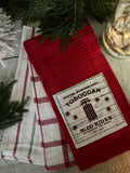 The toboggan tea towel set