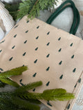 The Christmas tree tote bag