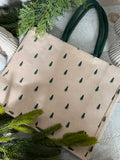 The Christmas tree tote bag