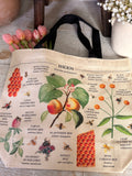 The garden pollinators tote bag