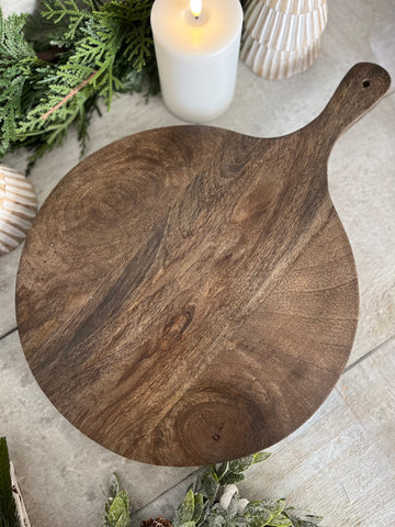 The handcrafted platter