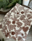 The gingerbread tea towel