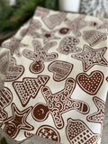 The gingerbread tea towel