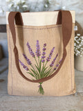 The large lavender tote bag