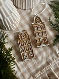 Gingerbread house ornament
