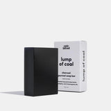 Lump of coal gourmet soap bar