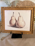 Vintage inspired pear print