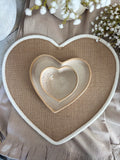 The speckle heart dish