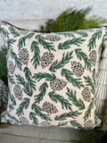 The pinecone pillow