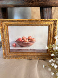 Vintage inspired Apple print