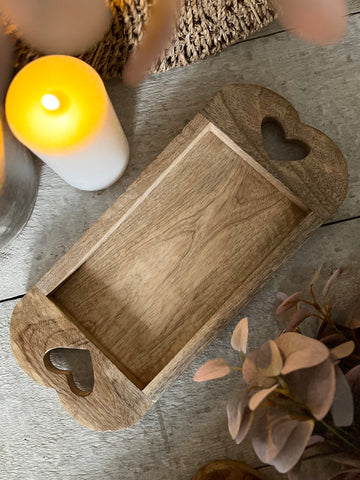 The heart handle tray