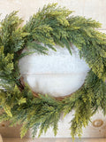 Real touch Cedar wreath