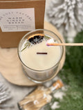 The Cozy Factory hand poured Soy Wax Candle