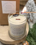 The Cozy Factory hand poured Soy Wax Candle