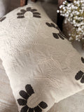 The Daisy stitched pillow
