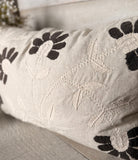 The Daisy stitched pillow