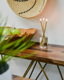 Everlasting candle set - Wylie vase clear