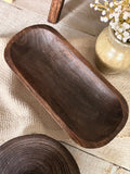Distressed riser bowl