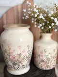 The antique flower vase