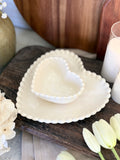 Dotted heart dish