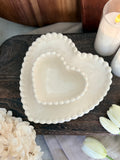 Dotted heart dish