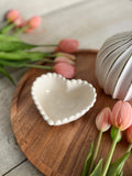 Dotted heart dish