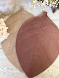The jute leaf placemat