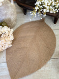 The jute leaf placemat