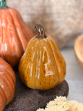 Porcelain pumpkin
