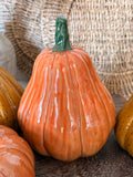 Porcelain pumpkin