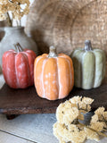 Terracotta pumpkin