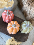 Terracotta pumpkin