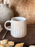 Birch tree mug