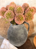 Blush allium bouquet